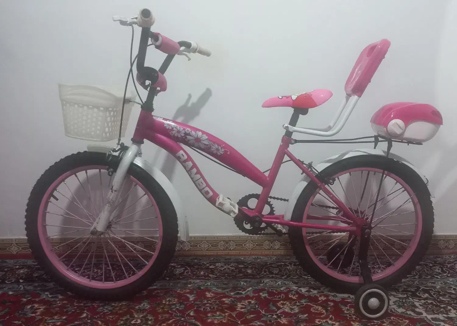 دوچرخه ۲۰ صورتی|دوچرخه، اسکیت، اسکوتر|قزوین, |دیوار