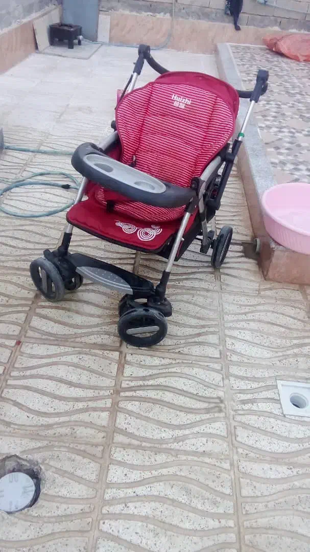 کالسکه با گهواره|کالسکه و لوازم جانبی|زرقان, |دیوار