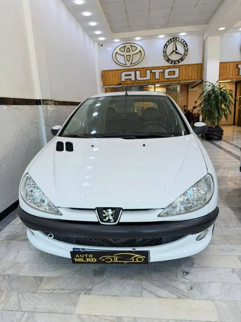 206 تیپ 2 مدل 95 سفید چند لکه رنگ|خودرو سواری و وانت|آمل, |دیوار