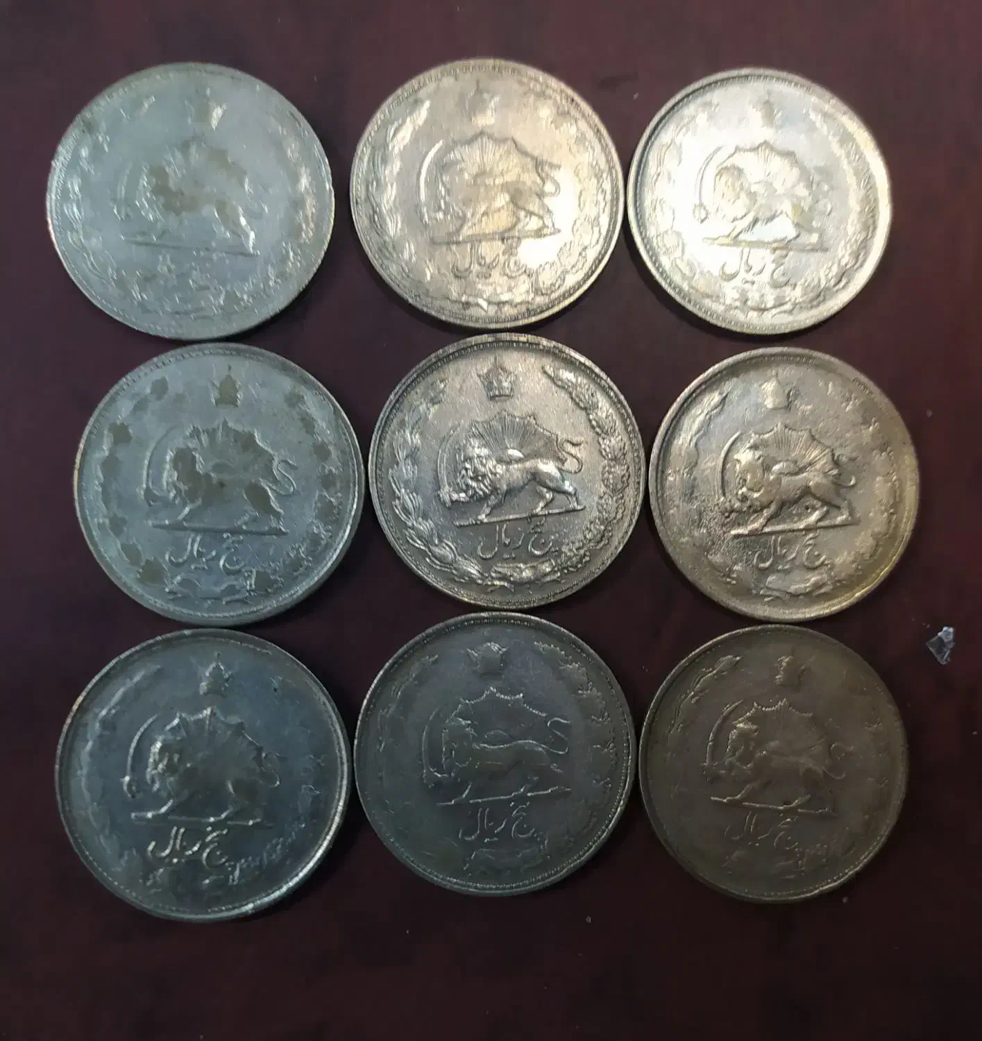 سکه پنج ریالی محمد رضا شاه پهلوی|کلکسیون سکه، تمبر، اسکناس|کرج, اصفهانیها|دیوار