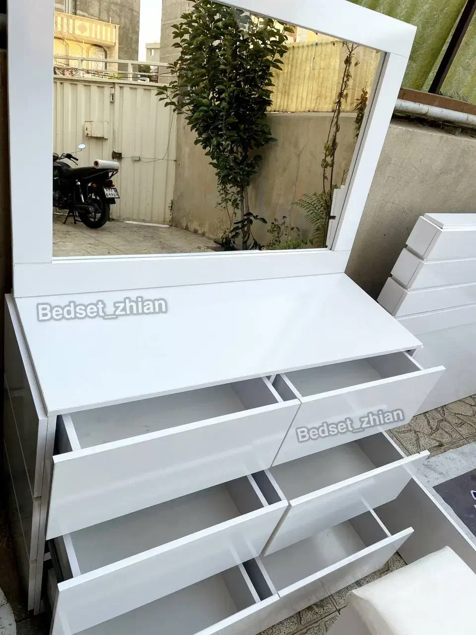 تخت خواب سرویس خواب ام دی اف ملامینه|تخت و سرویس خواب|پردیس, فاز ۱|دیوار