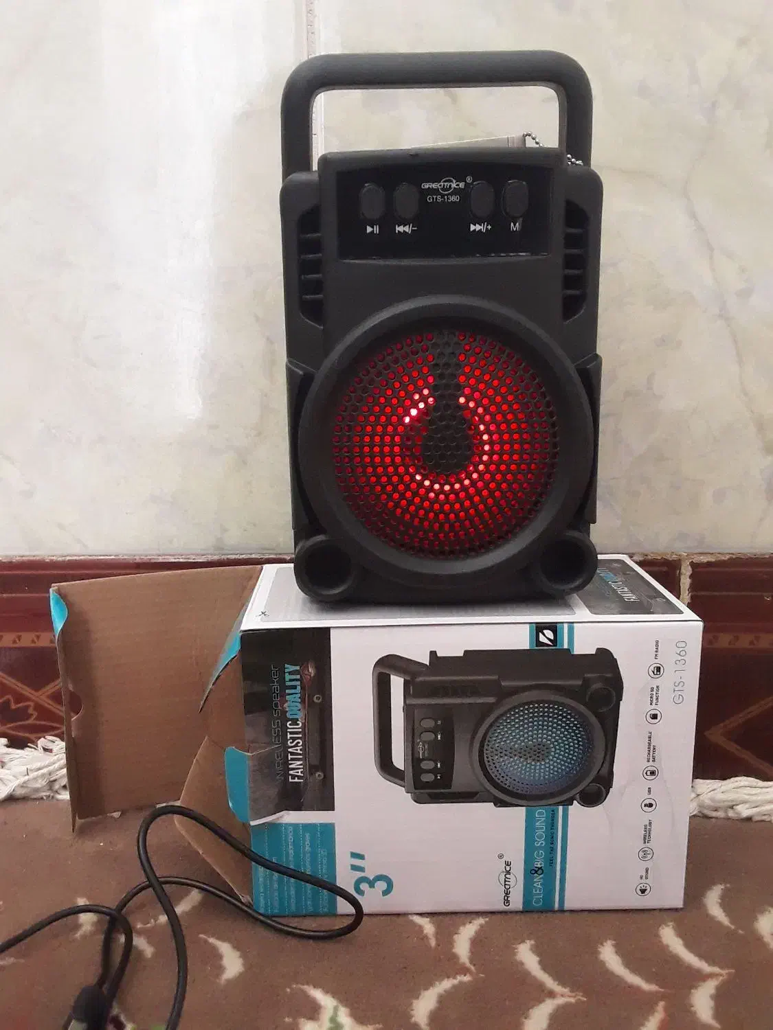 اسپیکر GTS 1360 زیر قیمت بازار حراج|سیستم صوتی خانگی|خرمآباد, |دیوار