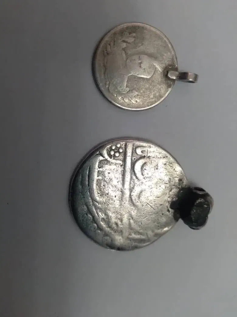 سکه نقره زمان پهلوی و قاجار و ساسانی|کلکسیون سکه، تمبر، اسکناس|شیراز, کوشک میدان|دیوار