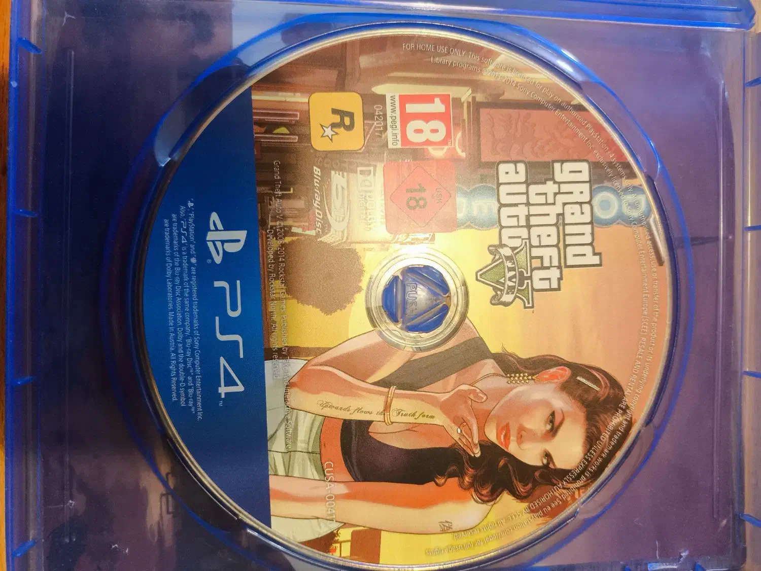 سی دی ps4 بازی gta v|کنسول، بازی ویدئویی و آنلاین|بندرعباس, |دیوار