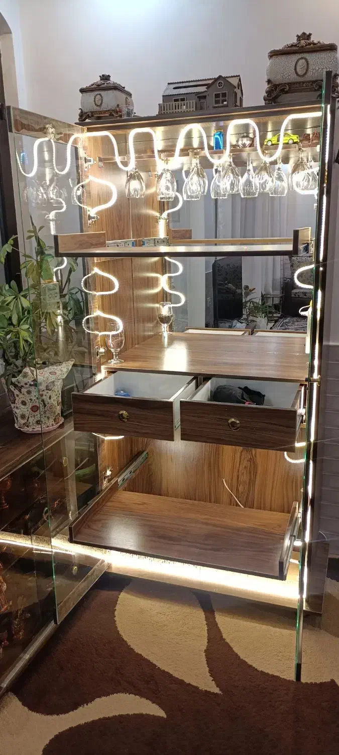 دکور قهوه|بوفه، ویترین، کنسول|شیراز, باغشهر اهل بیت|دیوار