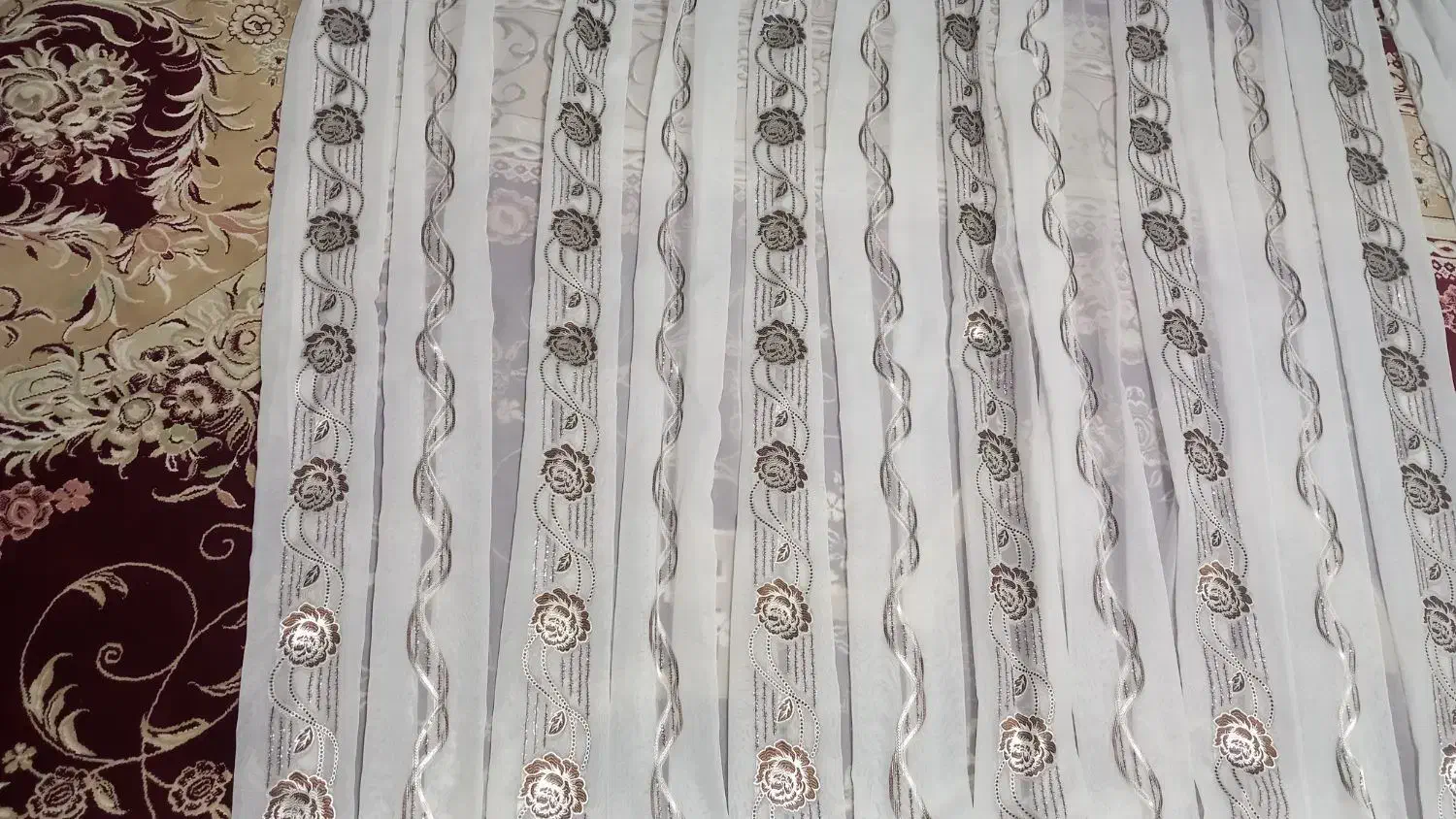 پرده تمیز وسالم|پرده، رانر، رومیزی|قروه, |دیوار