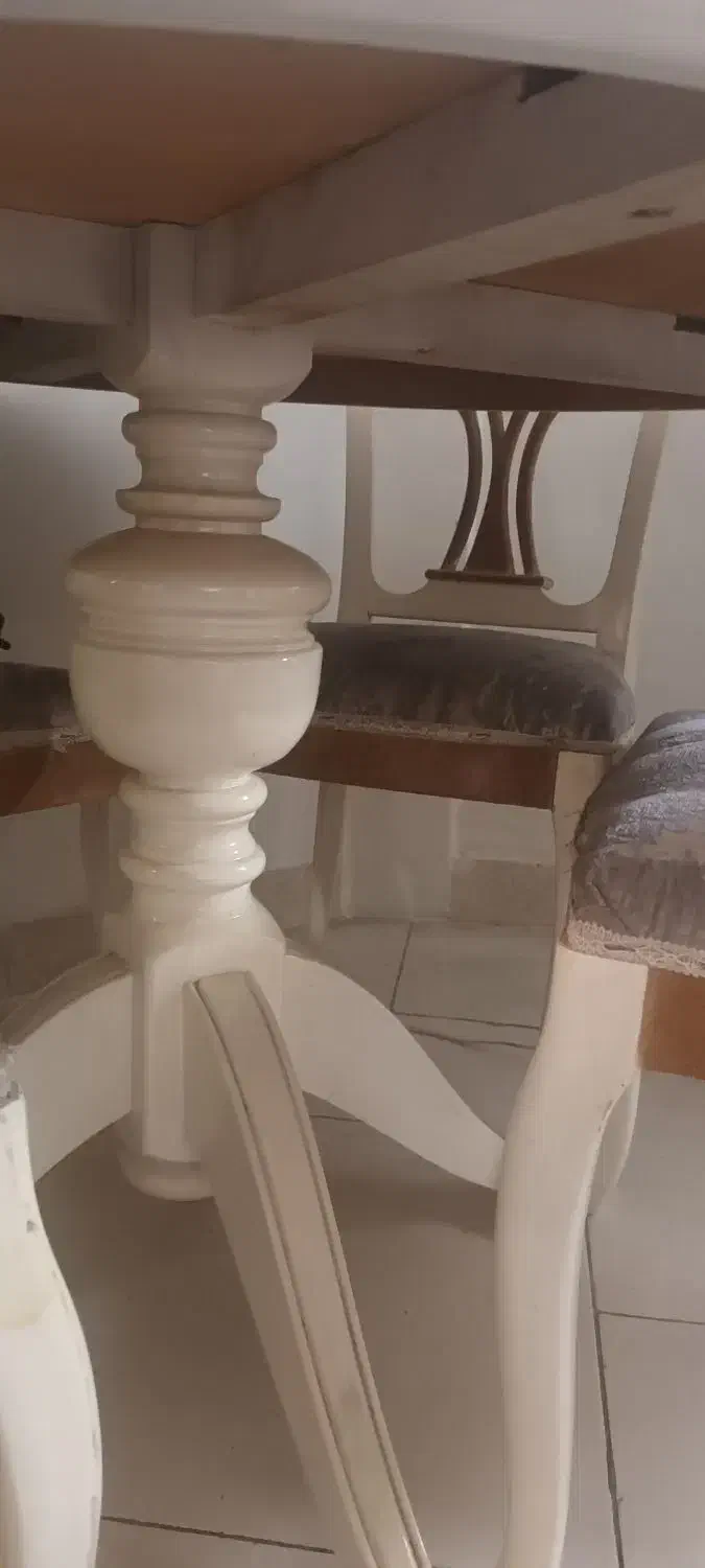 میز ناهار خوری گرد|میز و صندلی غذاخوری|تهران, نیکنام|دیوار