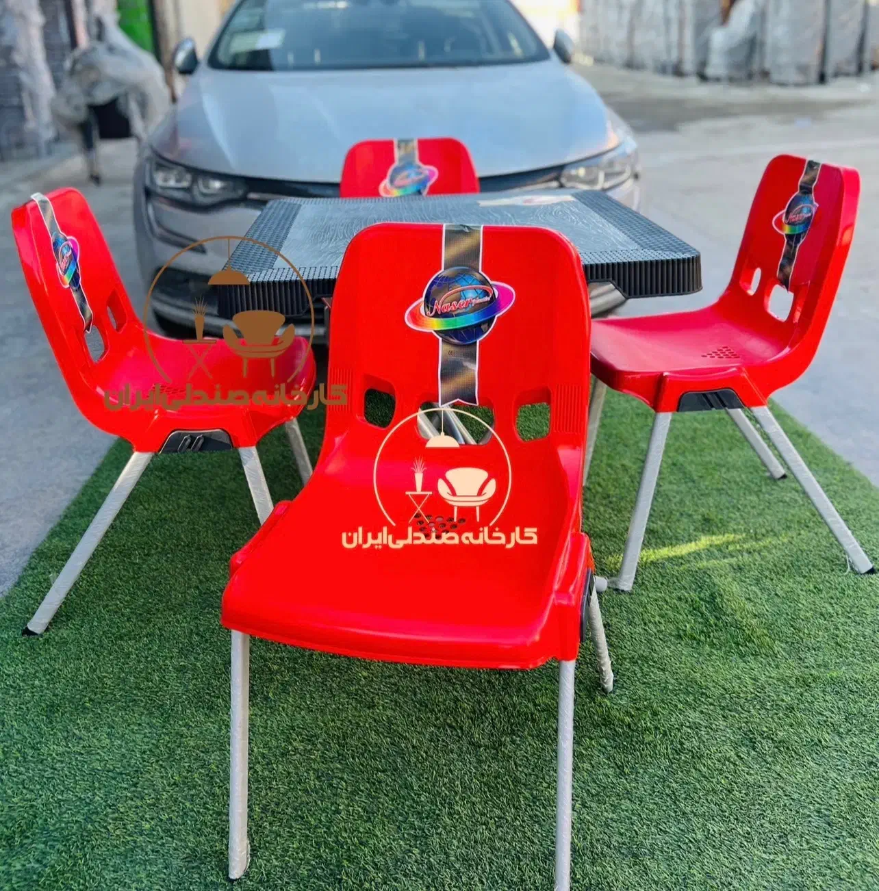 صندلی پلاستیکی باغی ویلا کیمیا|میز و صندلی غذاخوری|سرپل ذهاب, |دیوار