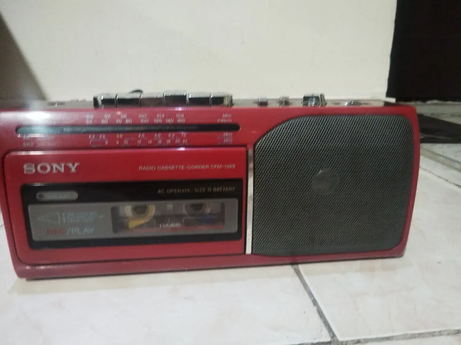 ضبط صوت کاست خورقدیمی سونی سالم|کلکسیون اشیاء عتیقه|تهران, مسعودیه|دیوار