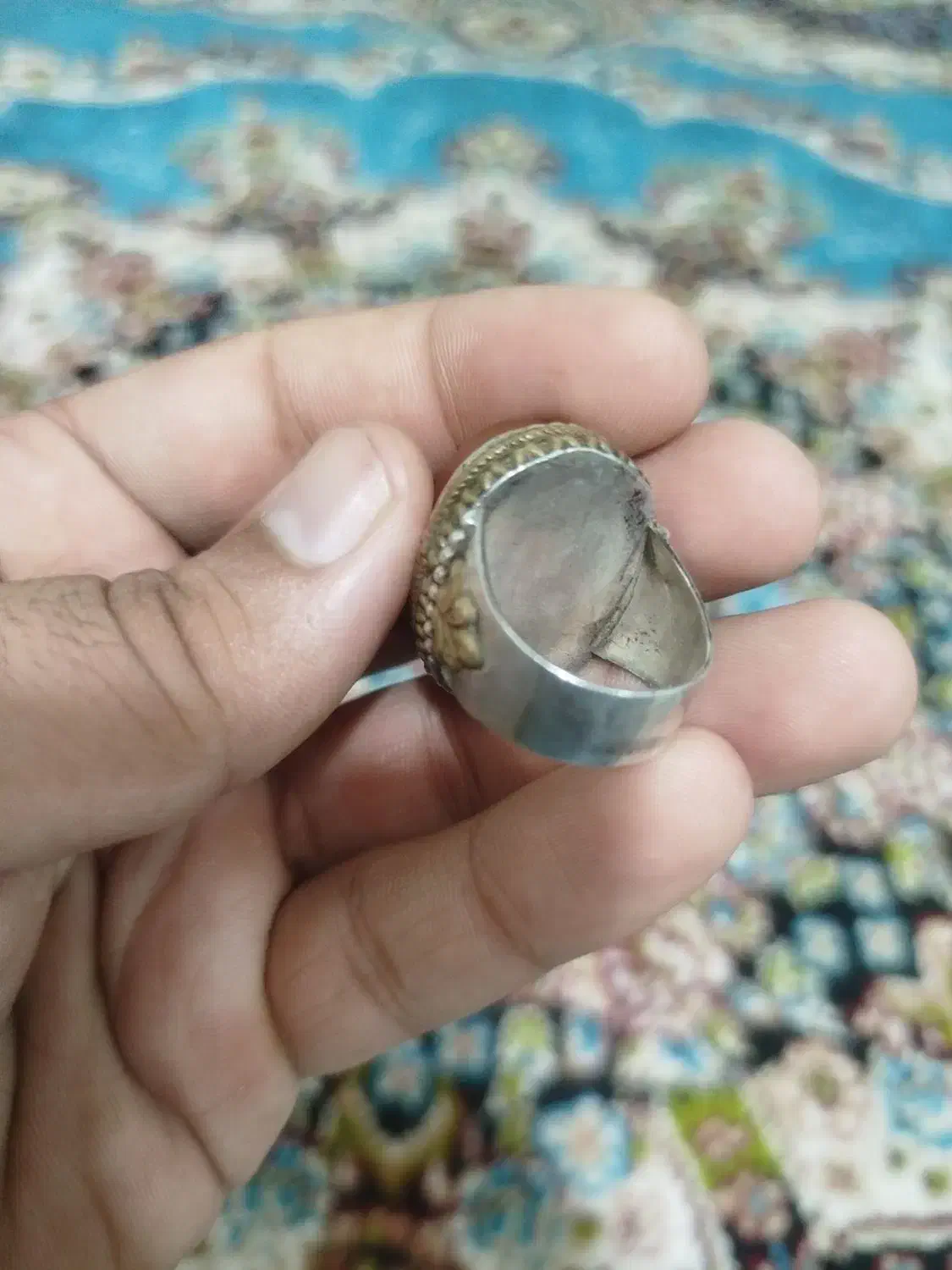 انگشتر عقیق کهنه|جواهرات|بندرعباس, |دیوار