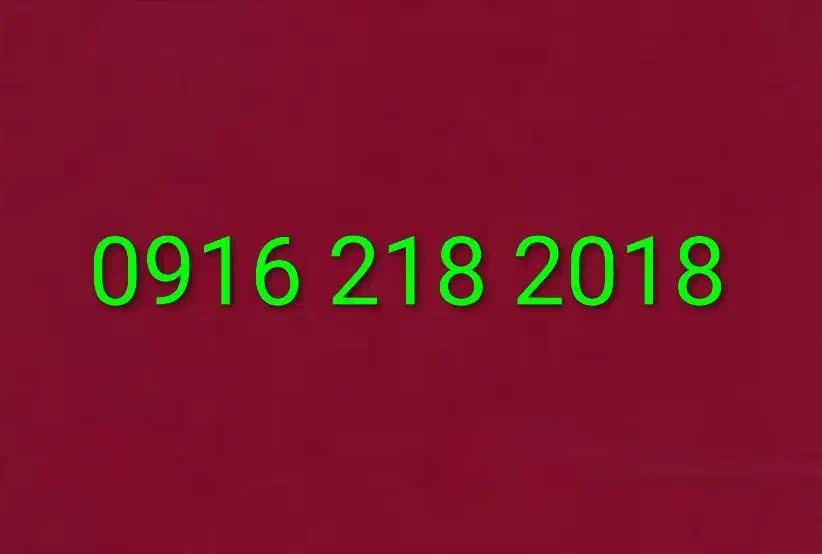 0916-218-2018|سیم‌کارت|اصفهان, خانه اصفهان|دیوار