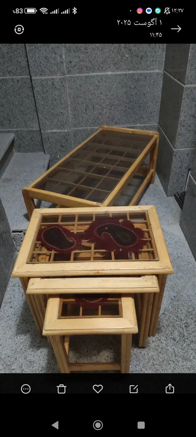 میز عسلی|مبلمان خانگی و میز عسلی|کرمان, |دیوار