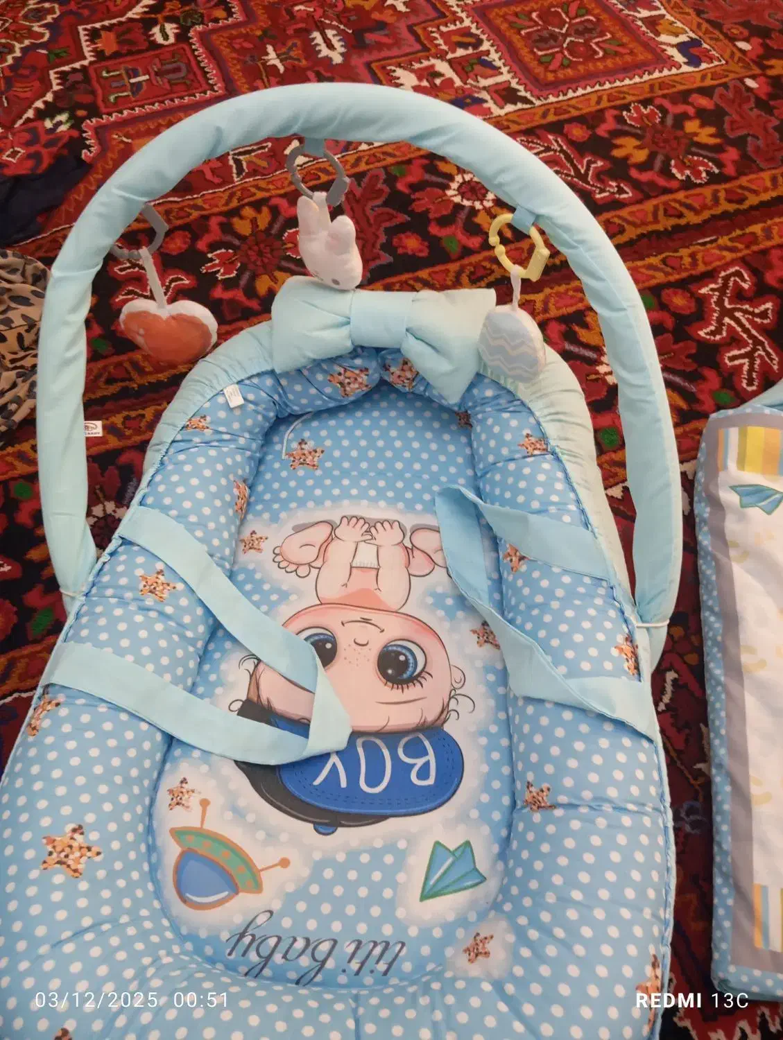 کریر،کیف بچه ست با کریر،قنداق فرنگی،قداق بزرگ|اسباب و اثاث بچه|تهران, زرکش|دیوار