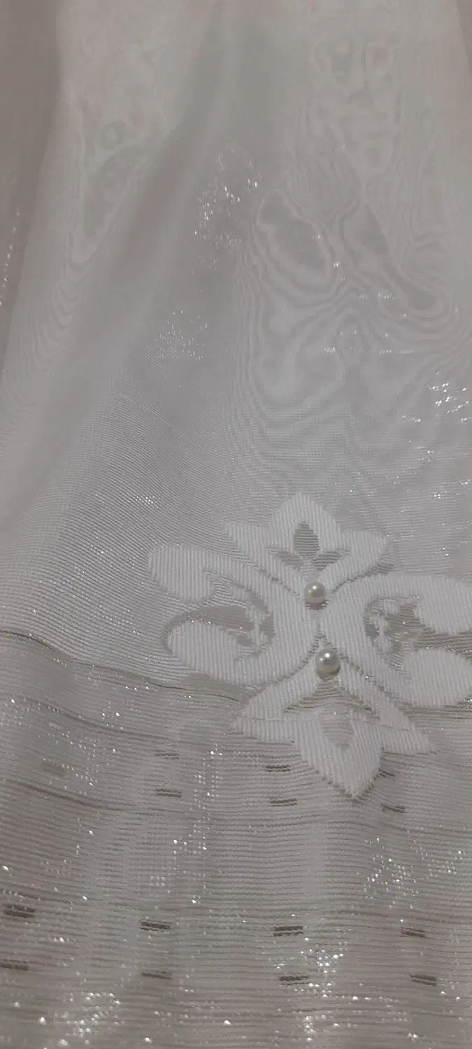 پرده ترک شاین دار پلیسه مرواریدی،سه و نیم متری|پرده، رانر، رومیزی|لاهیجان, شیخ زاهد|دیوار