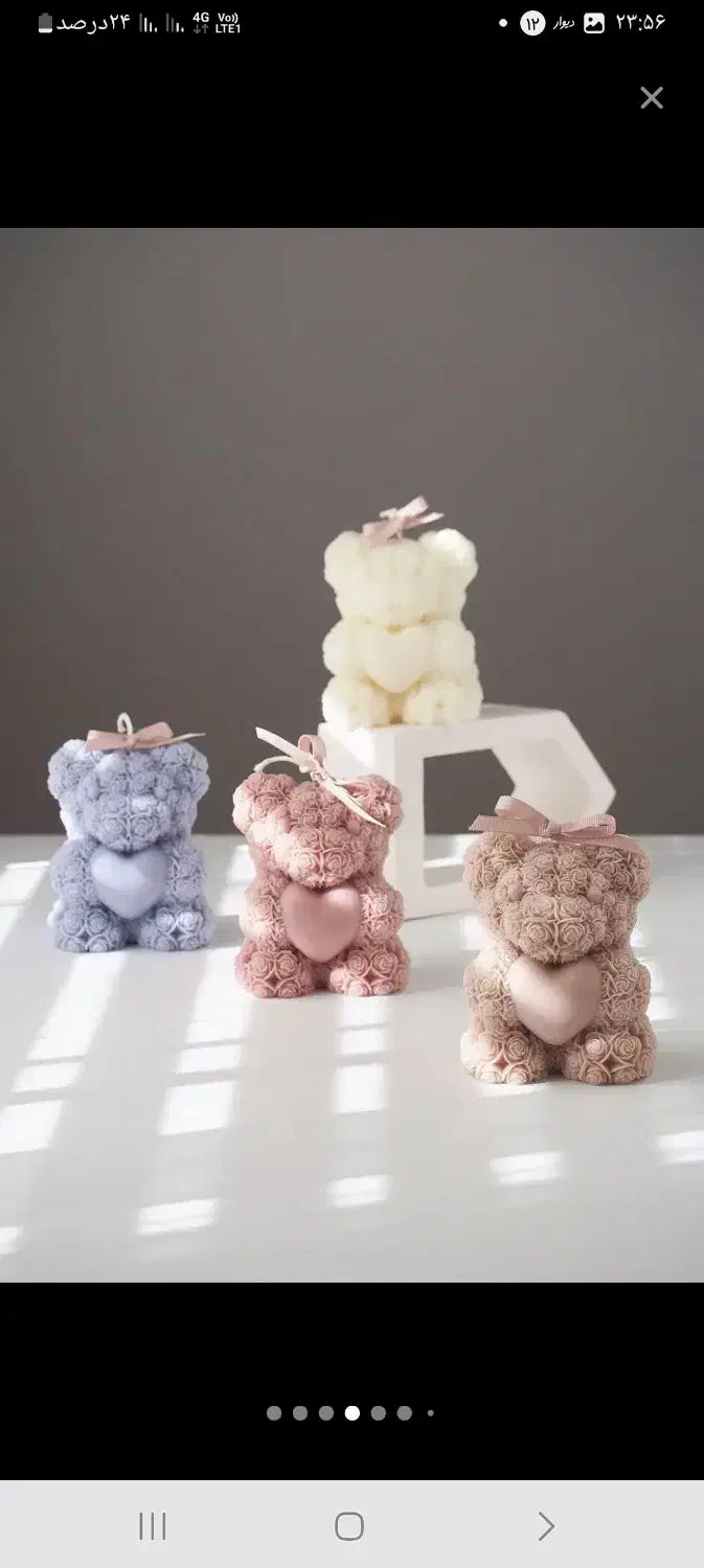 گیفت حناوباکس وشمع تزئینی|صنایع دستی و سایر لوازم تزئینی|اهر, |دیوار