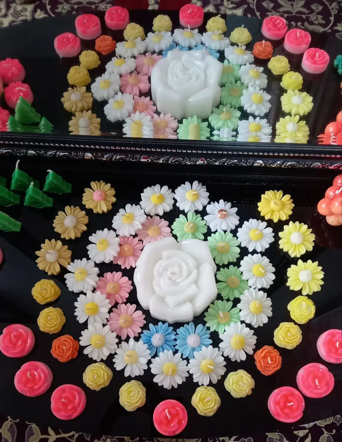 شمع های ولنتاین و تزئینی|صنایع دستی و سایر لوازم تزئینی|تربت‌حیدریه, بهزیستی|دیوار