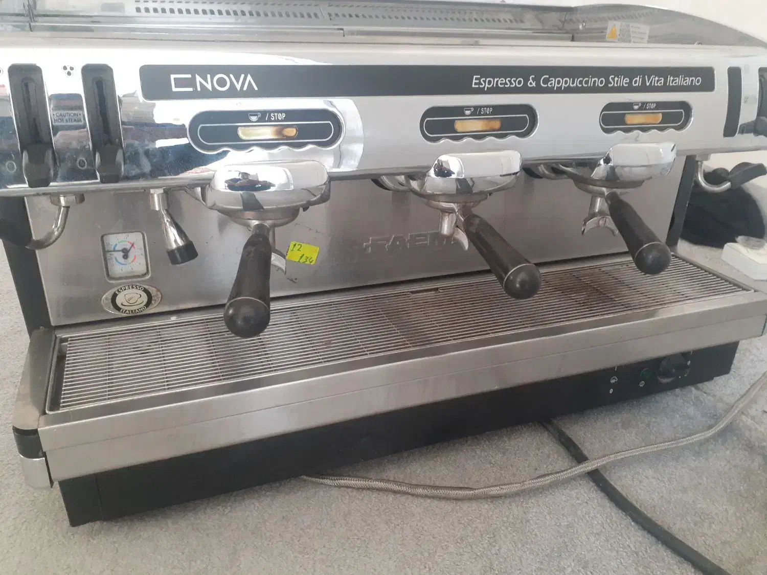 دستگاه قهوه ساز صنعتی فایما انوا ۳گروپ|سماور، چایساز، قهوهساز|رستم, |دیوار