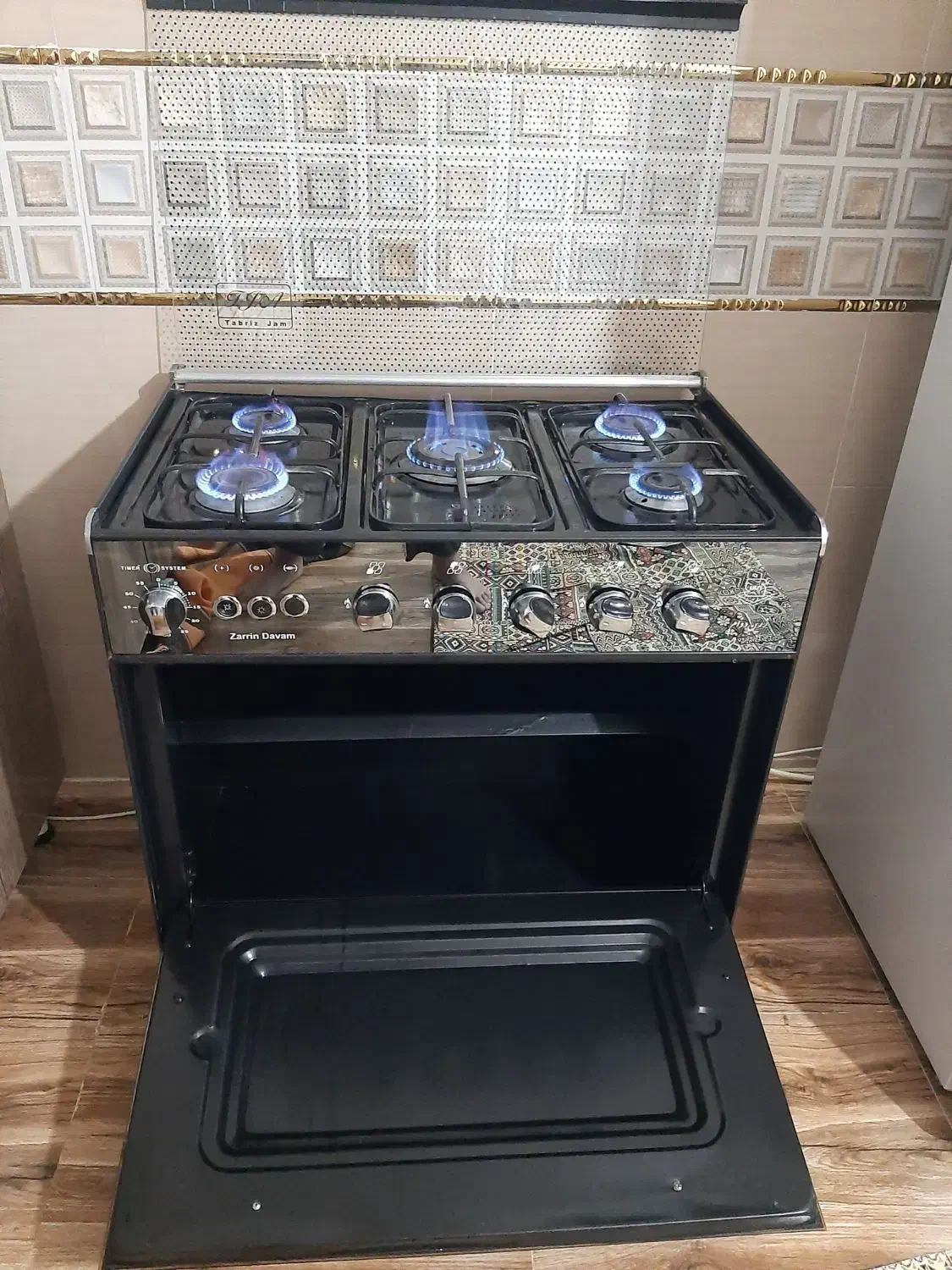 اجاق گاز پنج شعله سالم سالم|اجاق گاز و لوازم برقی پختوپز|زنجان, |دیوار