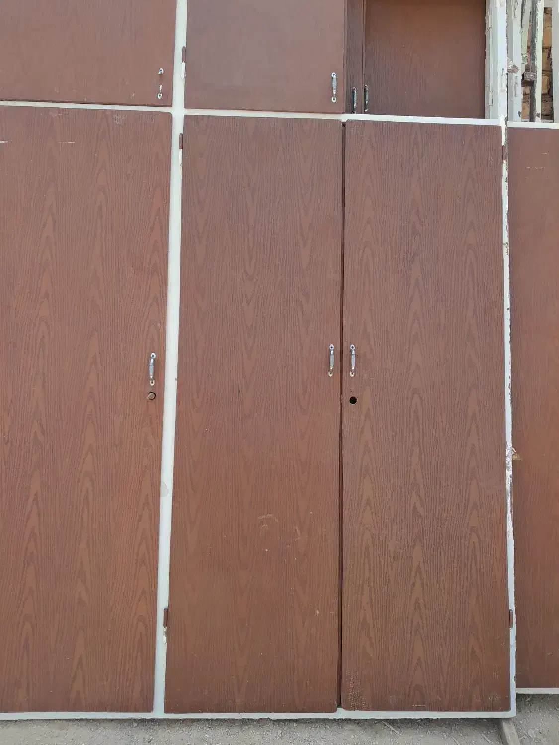 درب ضد سرقت یو پی وی سی کمد دیواری|مصالح و تجهیزات ساختمان|شیراز, قلات|دیوار