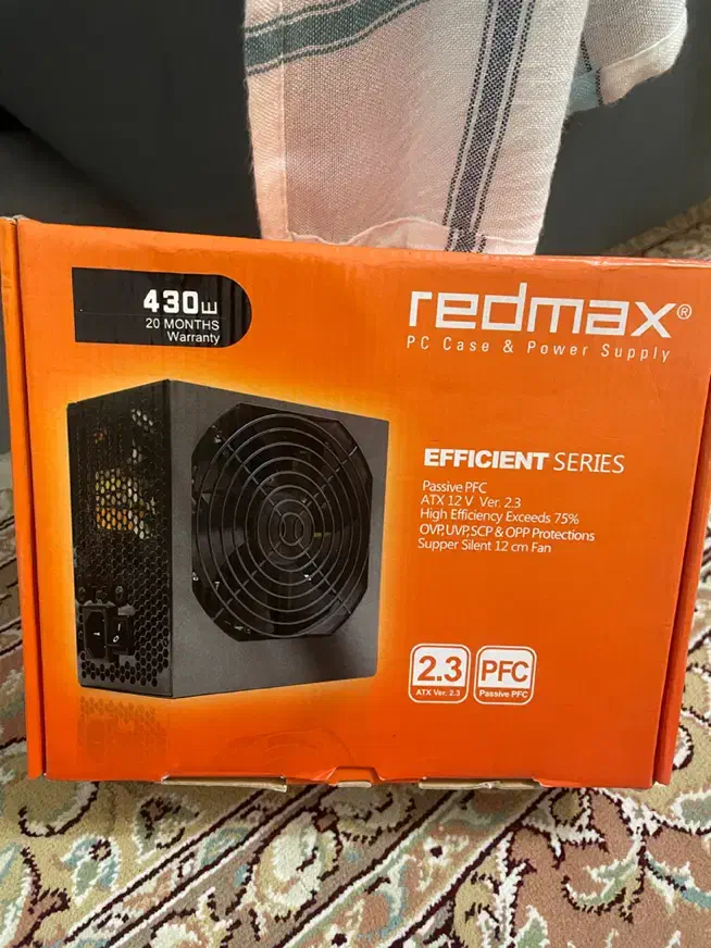 پاور کامپیوتر Redmax Efficient Series 430W|قطعات و لوازم جانبی رایانه|تهران, شهرک هما|دیوار