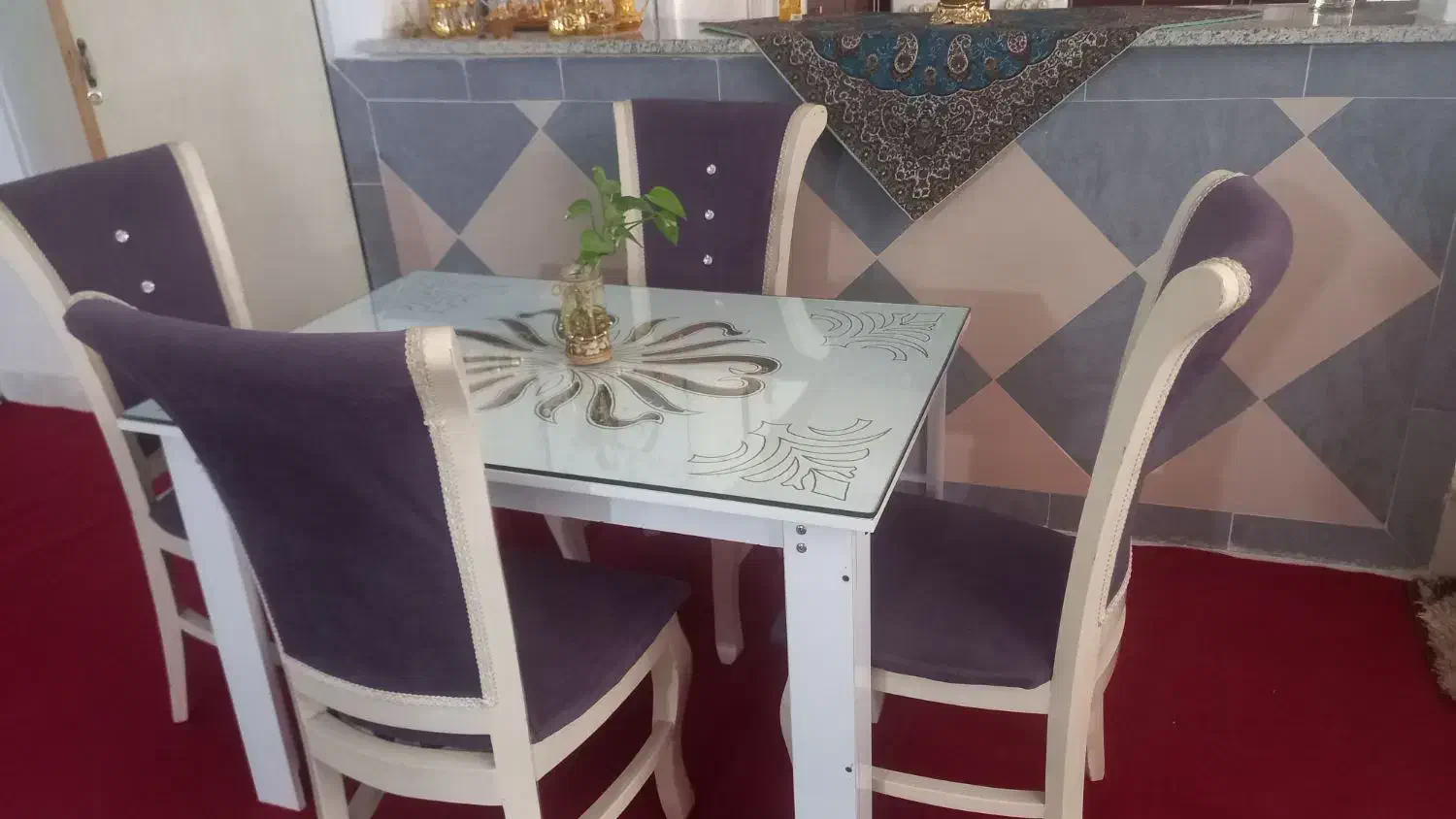 میز ناهارخوری ومبل هفت نفره|مبلمان خانگی و میز عسلی|الوند, |دیوار