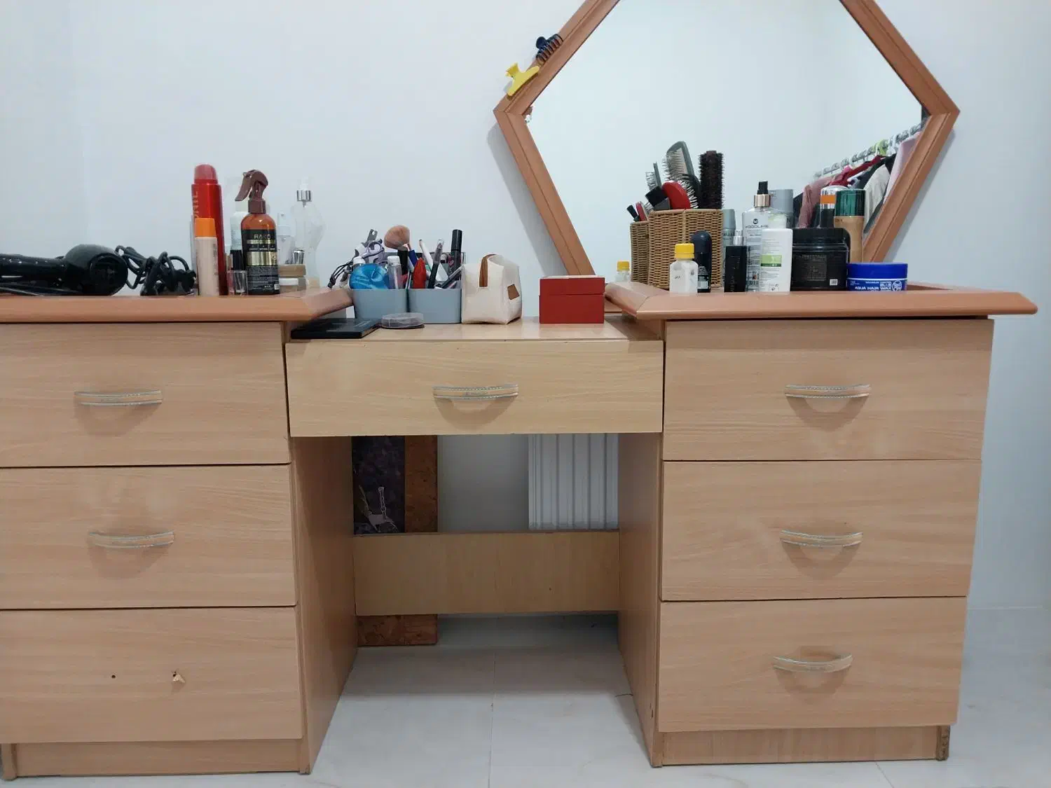 دراور و اینه|جاکفشی، کمد، دراور|ساری, |دیوار