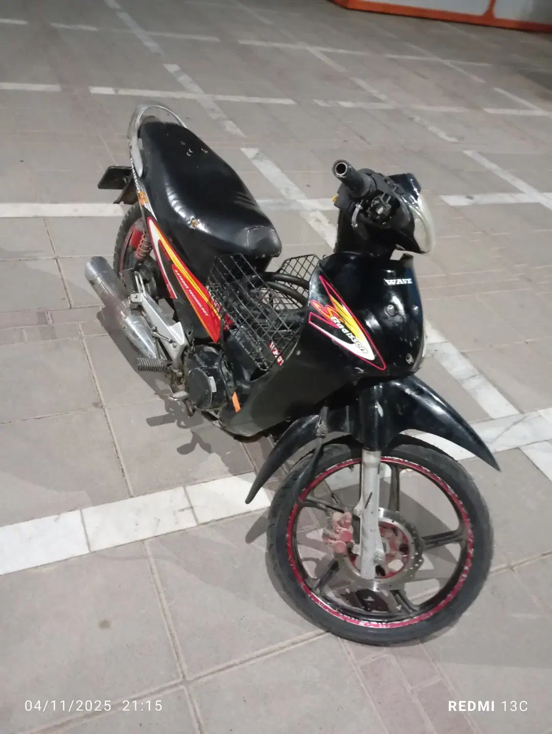 موتور بی کلاج|موتورسیکلت|مشهد, نیزه|دیوار