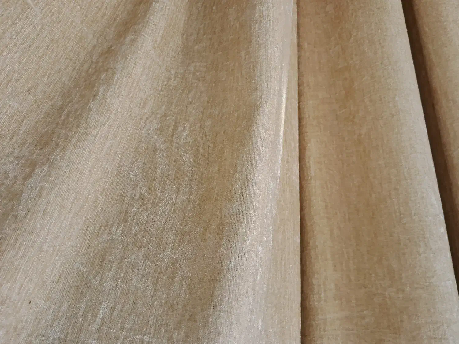 پرده کرم رنگ|پرده، رانر، رومیزی|کازرون, |دیوار