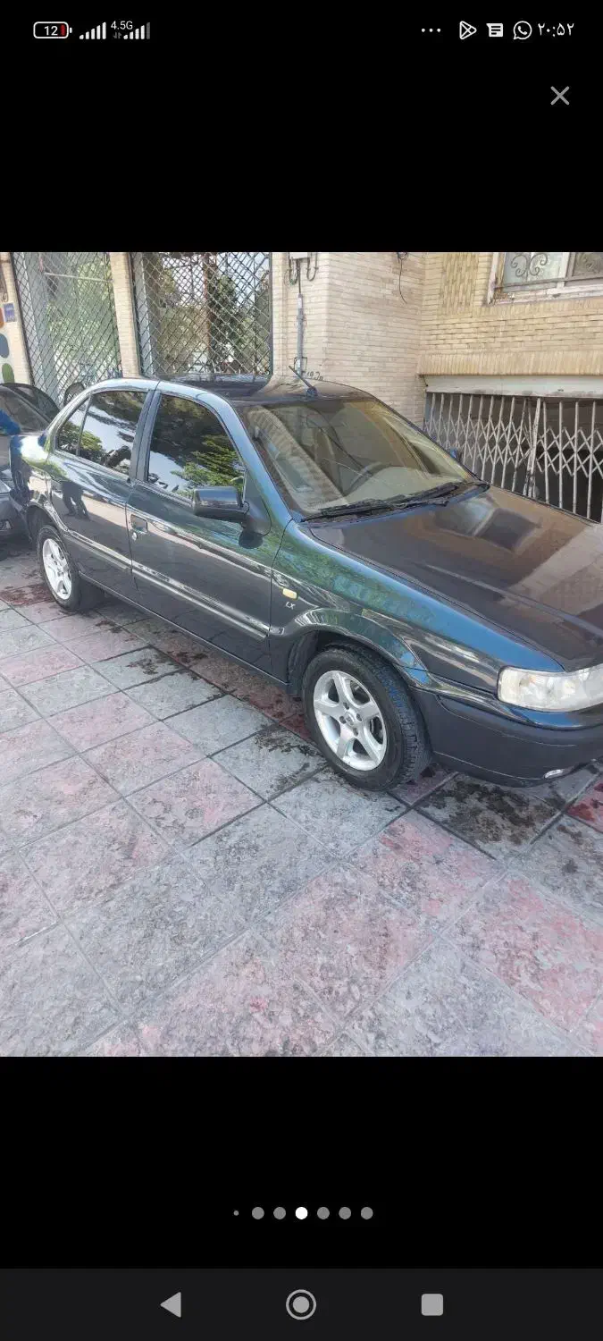 سمند ای اف7مدل90|خودرو سواری و وانت|بم, |دیوار