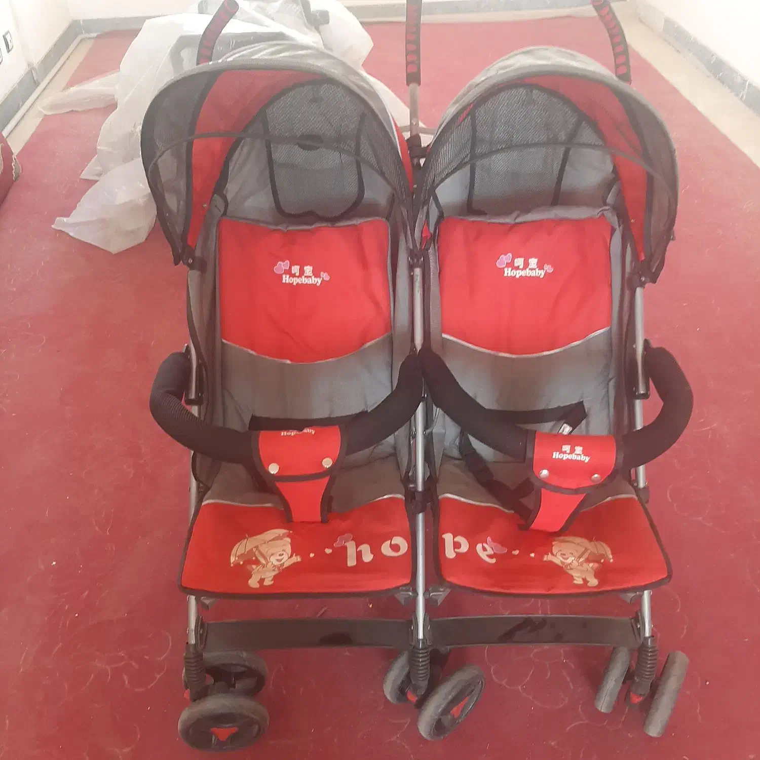 کالسکه دوقلو|کالسکه و لوازم جانبی|نسیم‌شهر, |دیوار