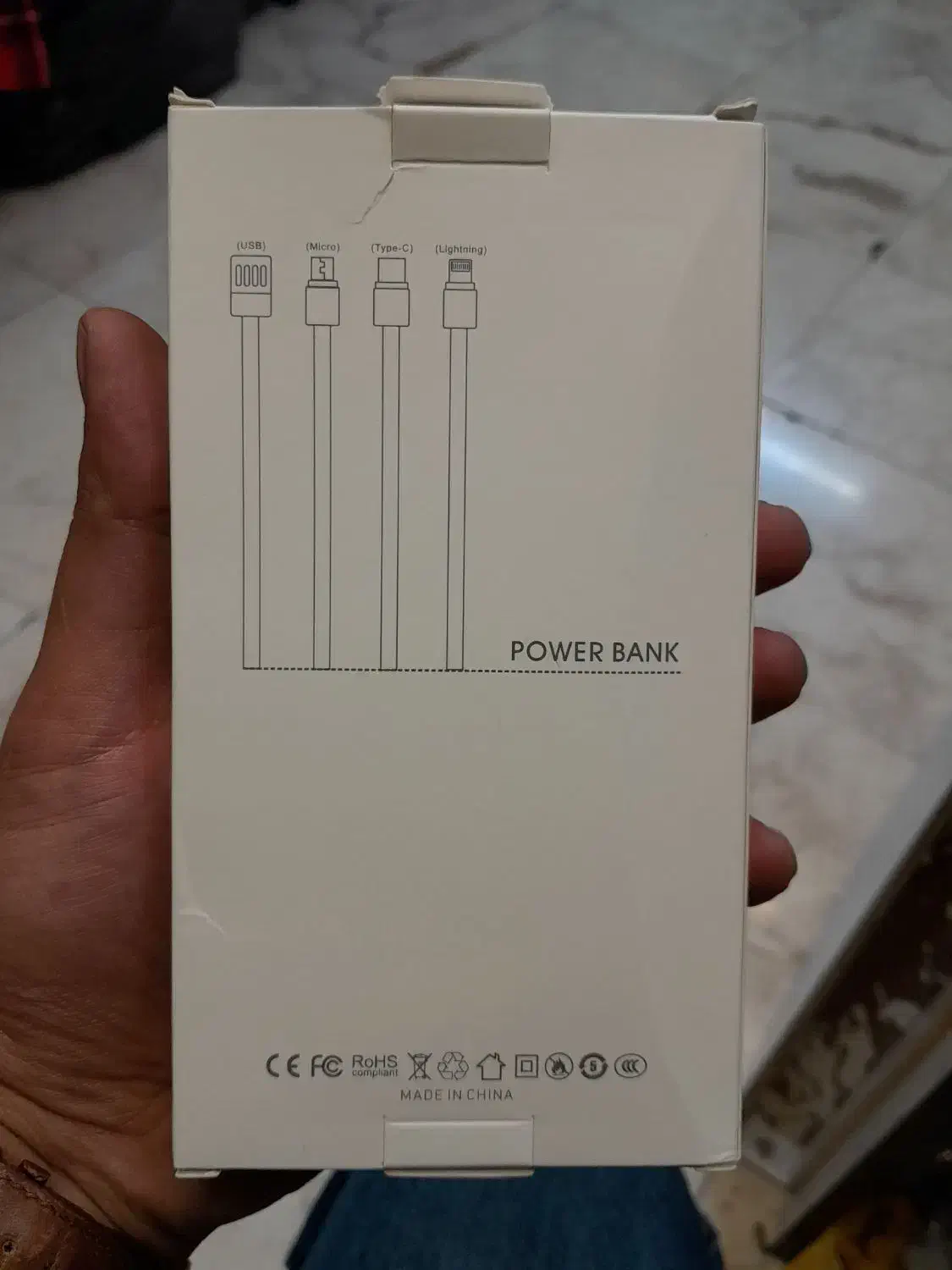 پاور بانک خارجی ۱۰ هزار آمپر|لوازم جانبی موبایل و تبلت|تهران, عبدل‌آباد|دیوار