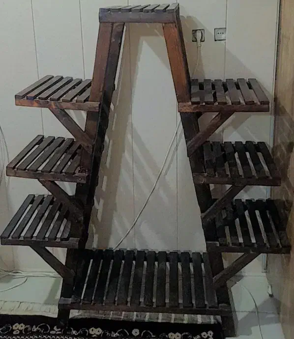 استند چوبی|کتابخانه، شلف، قفسههای دیواری|گرگان, |دیوار