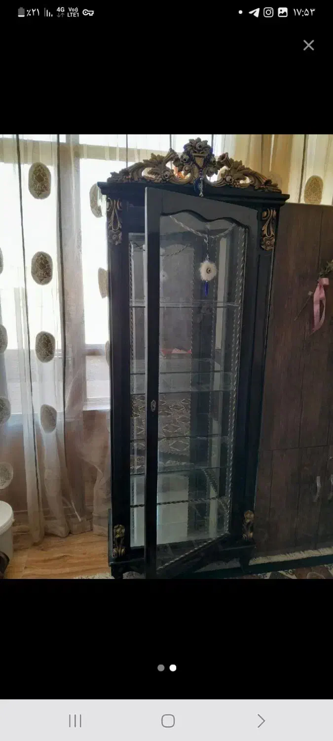 ویترین|بوفه، ویترین، کنسول|مبارکه, |دیوار