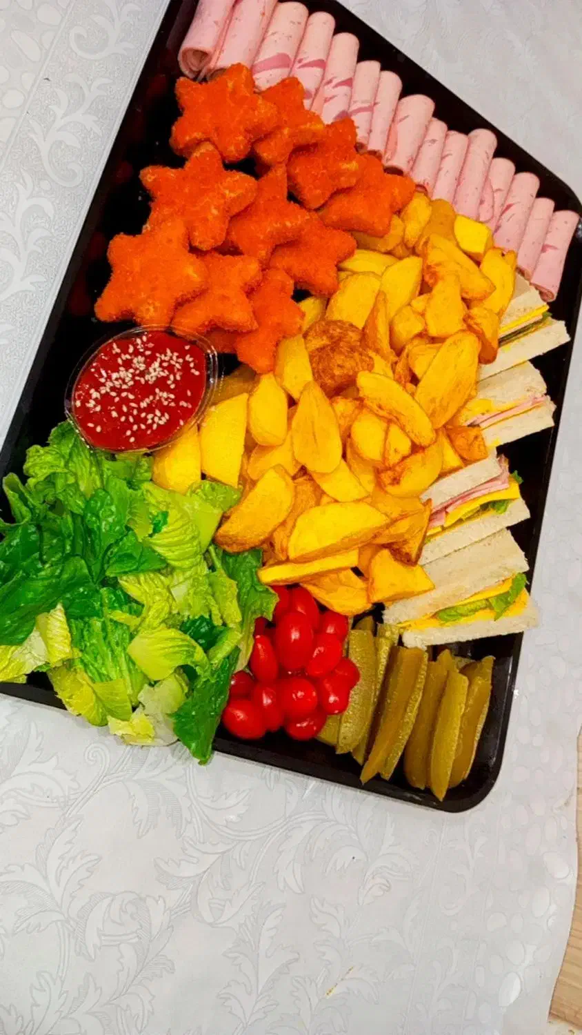 سالاد فصل/سالادماکارونی/فینگرفود/ژله/پک یلدا|خدمات پذیرایی، مراسم|اهواز, معین زاده|دیوار