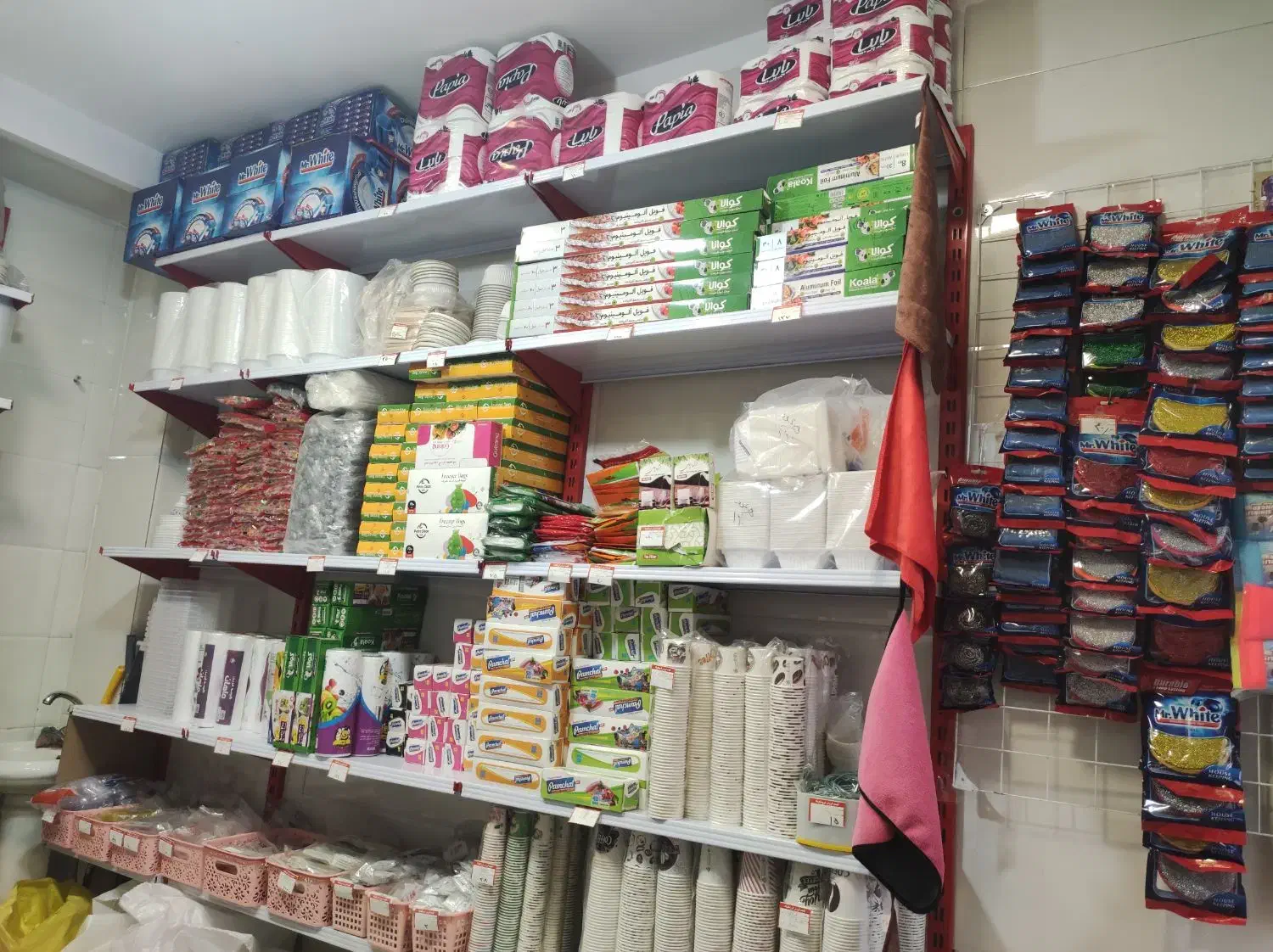 یکبار مصرف و نایلون|ظروف نگهدارنده، پلاستیکی، یکبارمصرف|اردبیل, |دیوار