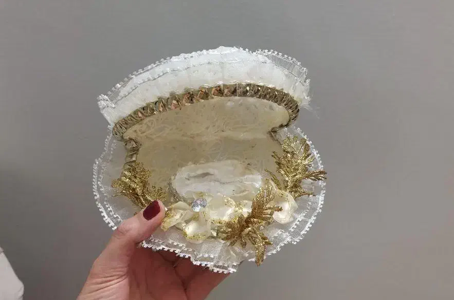 سبد بله برون و هدیه عروس به همراه جای حلقه|صنایع دستی و سایر لوازم تزئینی|تهران, شهمیرزادی|دیوار