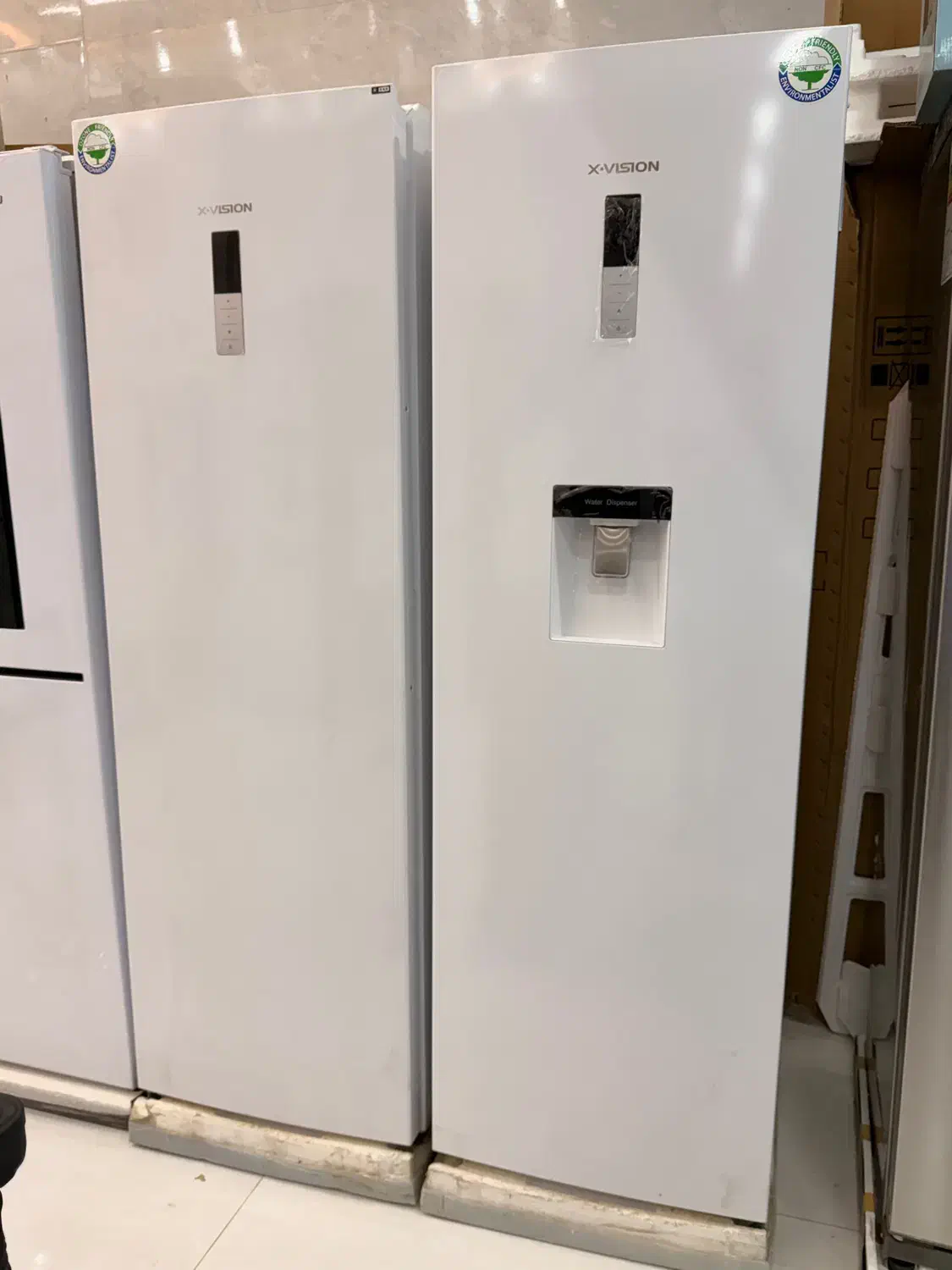 یخچال فریزر دوقلو ایکس ویژن مدل ۶۲۵ داخل استیل|یخچال و فریزر|کرمانشاه, |دیوار