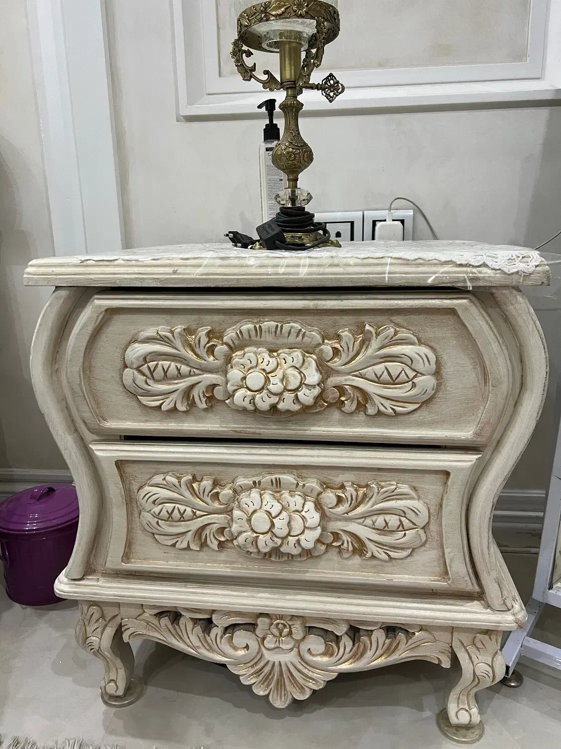 سرویس خواب چوب منبت کاری|تخت و سرویس خواب|مشهد, آزادشهر|دیوار