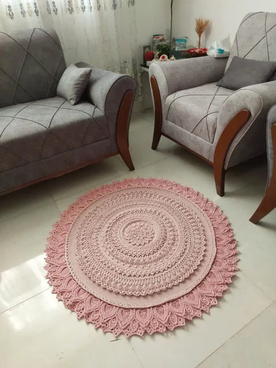 بافت فرشینه شکوه خلقت|پادری|خمین, |دیوار