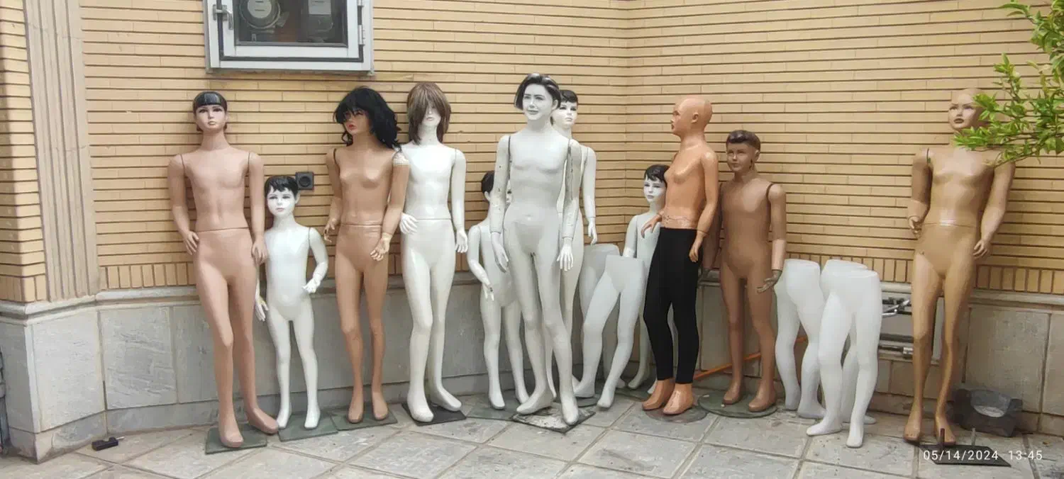 یازده عدد مانکن بچه گانه پنج و پانصد|فروشگاه و مغازه|شیراز, شاهجیان|دیوار