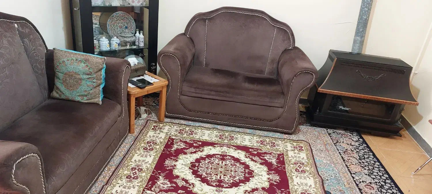 فروش راحتی ۱۱ نفره|مبلمان خانگی و میز عسلی|املش, |دیوار