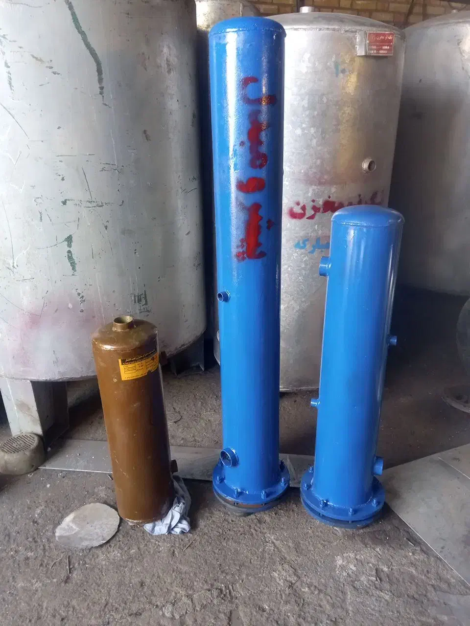 مخزن دوجداره وکویلدار دیگ فولادی مخزن سوخت|عمده‌فروشی|پاکدشت, خاتون آباد|دیوار