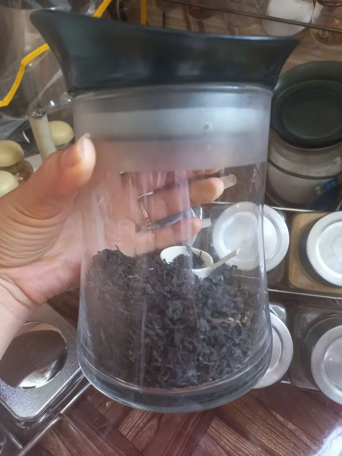 جا ادویه ای|آب‌چکان و نظم‌دهنده ظروف|یزد, |دیوار