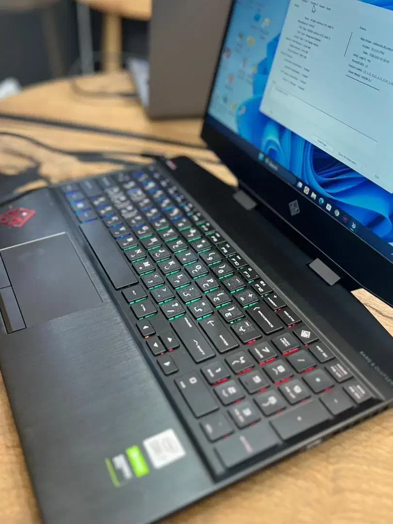 لپ‌تاپ گیمینگ HP Omen 15-dh1xxx|رایانه همراه|بندر کنگان, |دیوار