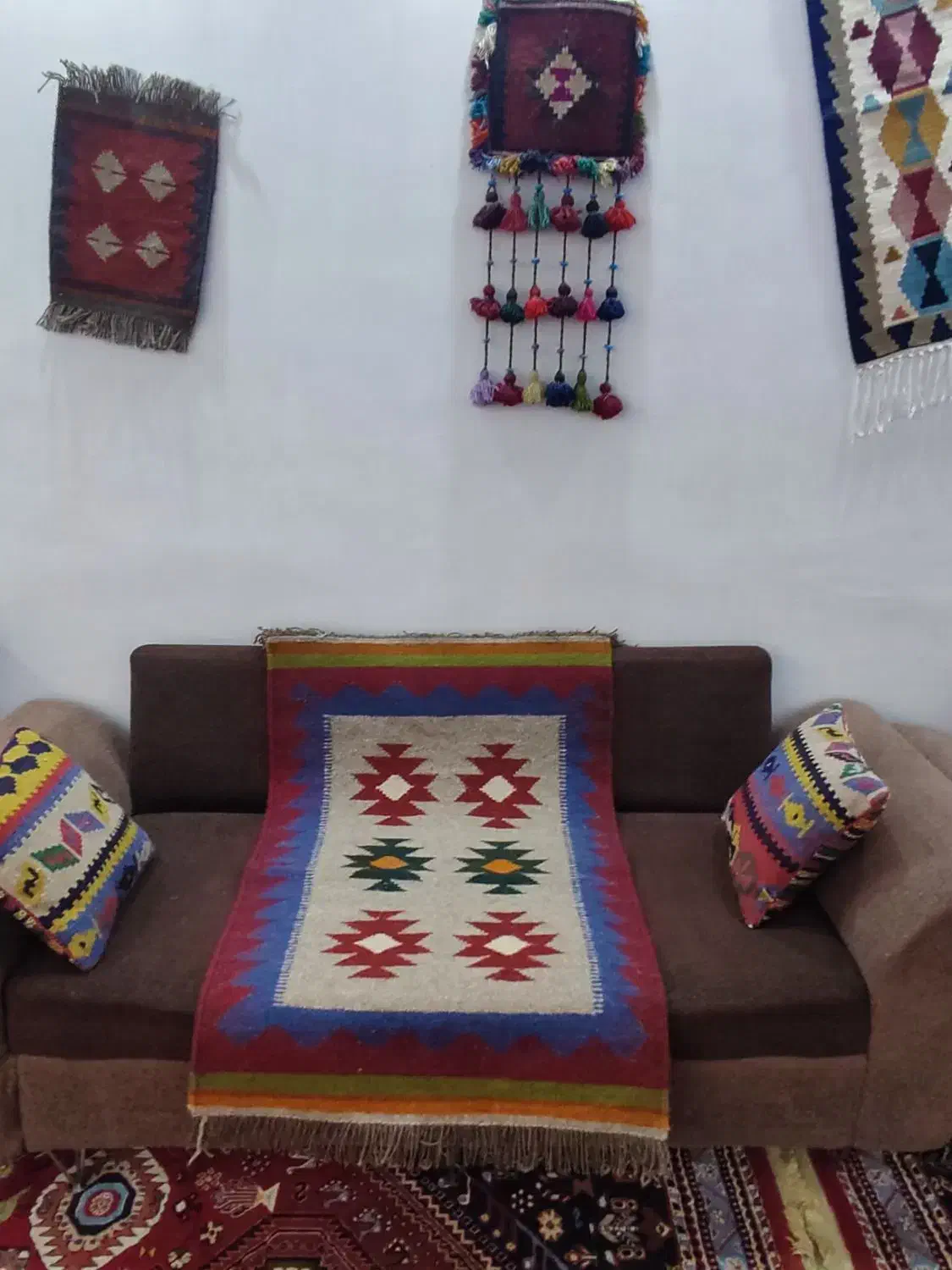 گلیم های ۸۰در۱۲۰|گلیم، جاجیم، گبه|یاسوج, |دیوار