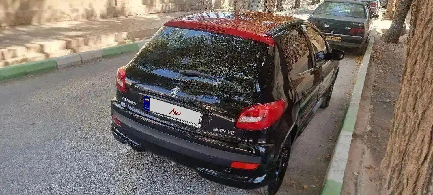 207 اتوماتیک mc 1401|خودرو سواری و وانت|اصفهان, ارغوانیه|دیوار