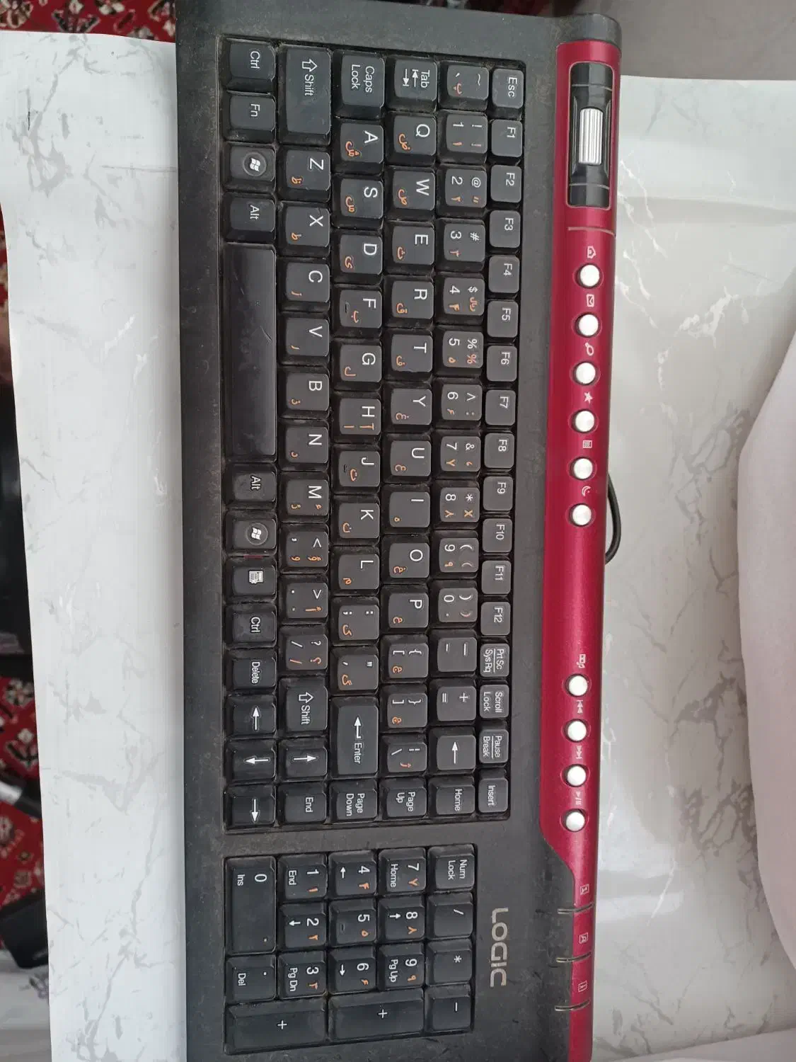 کیبورد|قطعات و لوازم جانبی رایانه|قم, نیروگاه|دیوار