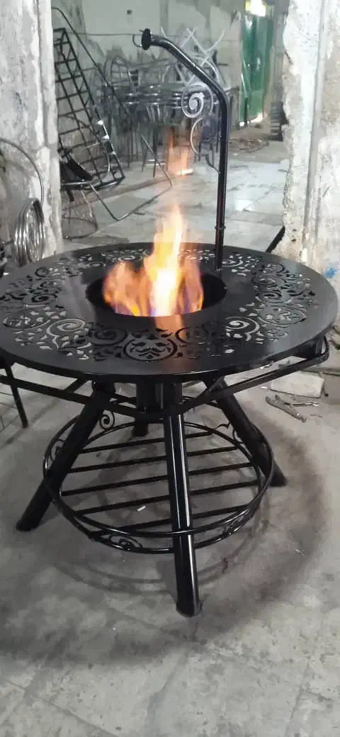 ترکیب چوبی و فلزی ابعاد یک در 2متر|بخاری، هیتر، شومینه|ملارد, |دیوار