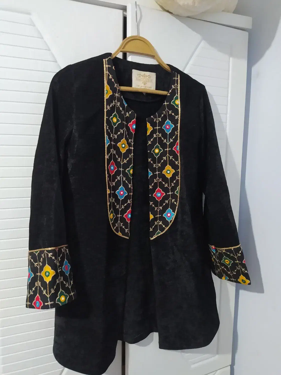 مانتو پاییزه مخمل سایز ۱|لباس|اسدآباد, |دیوار