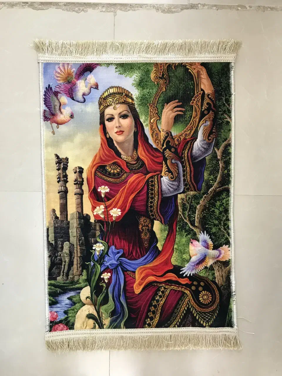 تبدیل عکس شما به تابلو فرش ۱۲۰۰ شانه برای هدیه|تابلو فرش|بندرعباس, |دیوار